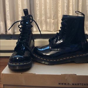 Dr. Martens Patent Leather Boots